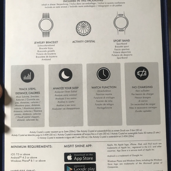 Swarovski Jewelry Swarovski Activity Tracking Jewelry Shine Slake